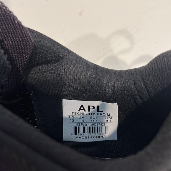 APL Mens Techloom Pro Sneaker Size 12 - Picture 12 of 13